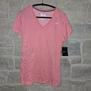 Nike Dri-Fit V-Neck T-Shirt NWT